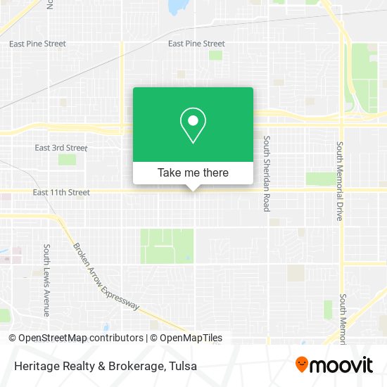 Heritage Realty & Brokerage map