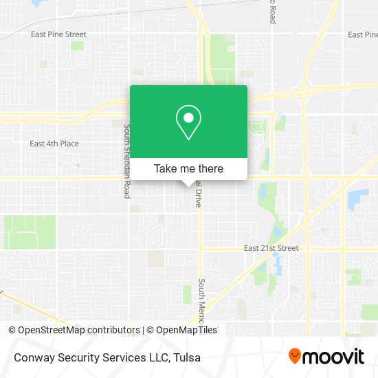 Mapa de Conway Security Services LLC