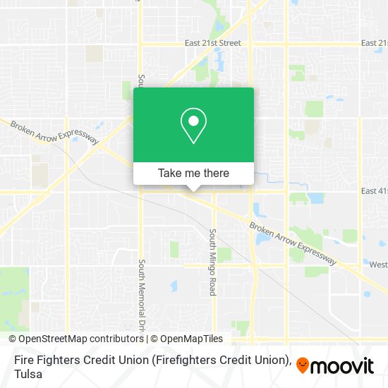 Fire Fighters Credit Union (Firefighters Credit Union) map
