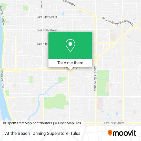 At the Beach Tanning Superstore map