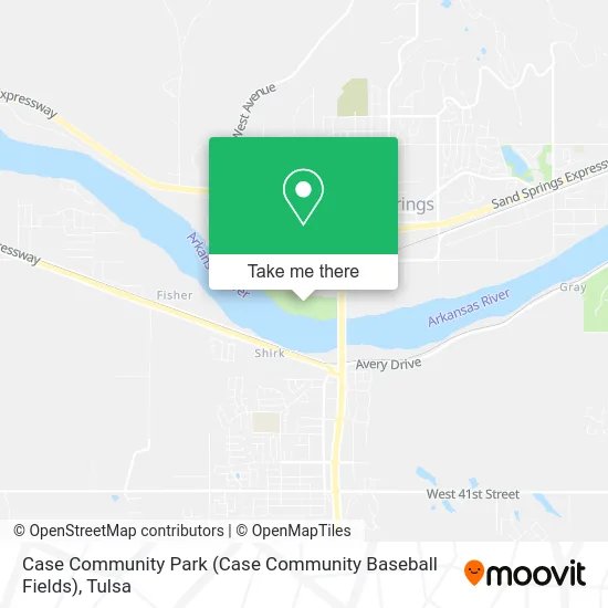 Case Community Park (Case Community Baseball Fields) map