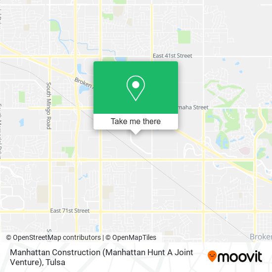 Manhattan Construction (Manhattan Hunt A Joint Venture) map