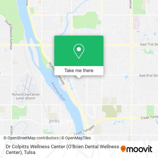 Dr Colpitts Wellness Center (O'Brien Dental Wellness Center) map