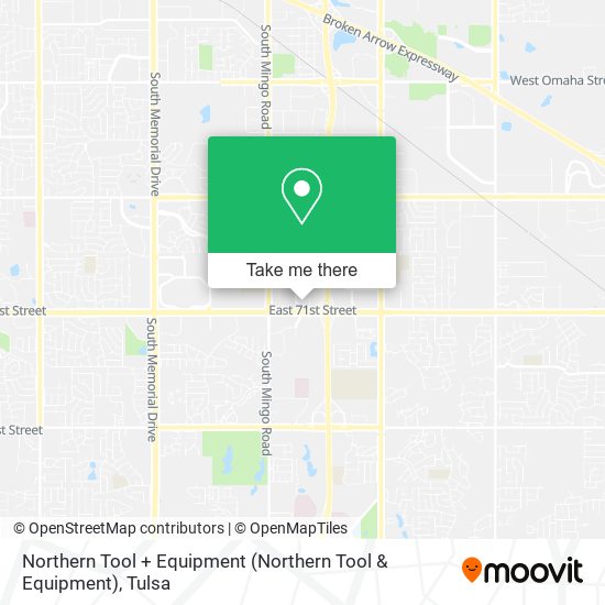Mapa de Northern Tool + Equipment