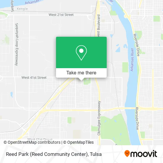 Reed Park (Reed Community Center) map