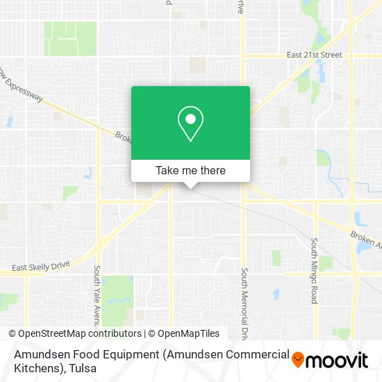 Mapa de Amundsen Food Equipment (Amundsen Commercial Kitchens)