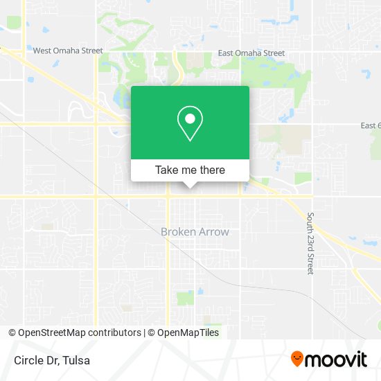 Mapa de Circle Dr