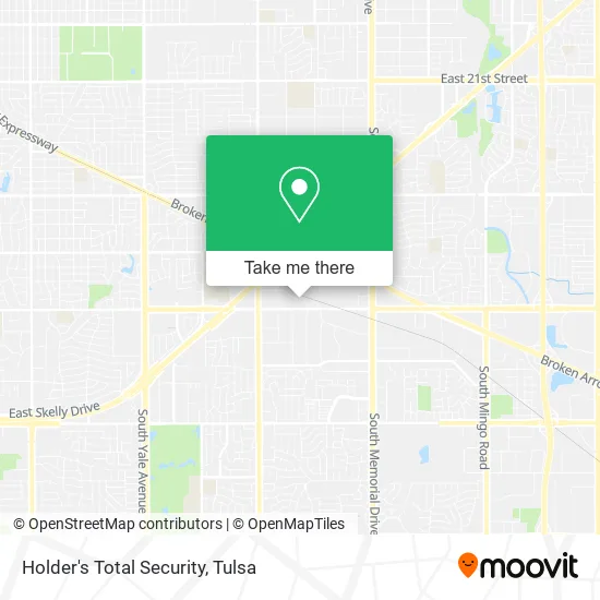 Mapa de Holder's Total Security