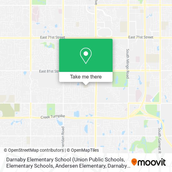 Darnaby Elementary School map