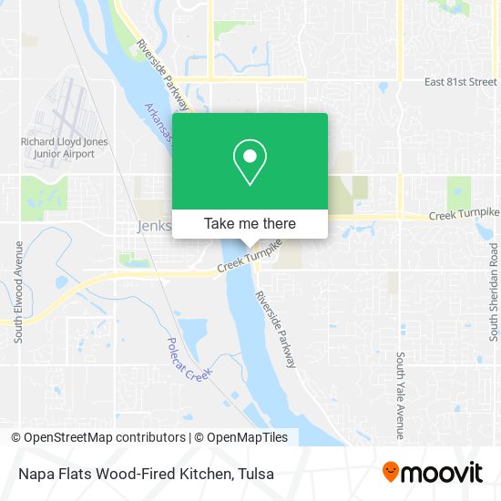 Napa Flats Wood-Fired Kitchen map