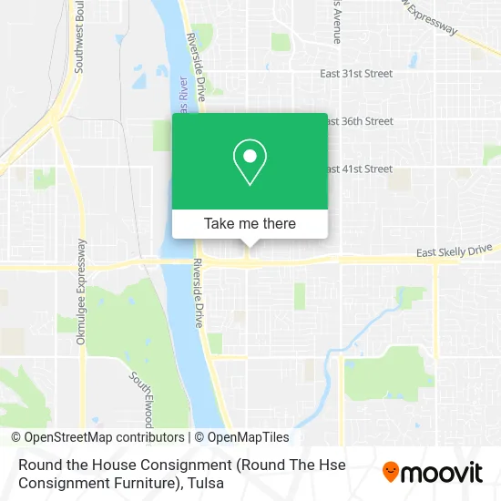 Round the House Consignment (Round The Hse Consignment Furniture) map