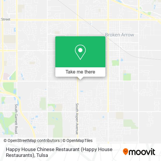 Happy House Chinese Restaurant (Happy House Restaurants) map