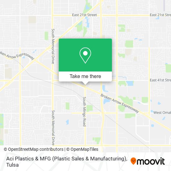 Aci Plastics & MFG (Plastic Sales & Manufacturing) map