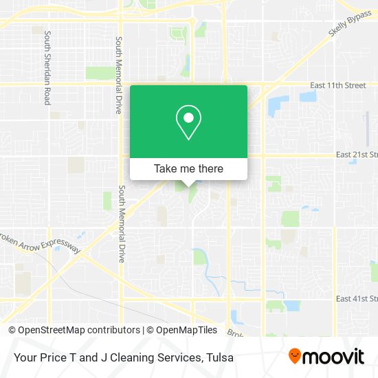 Your Price T and J Cleaning Services map