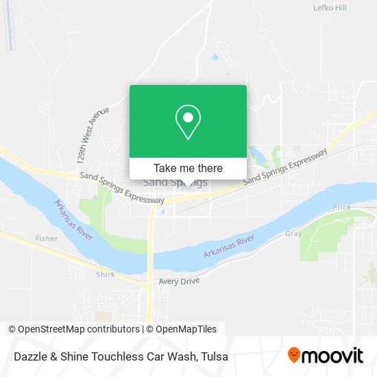 Dazzle & Shine Touchless Car Wash map