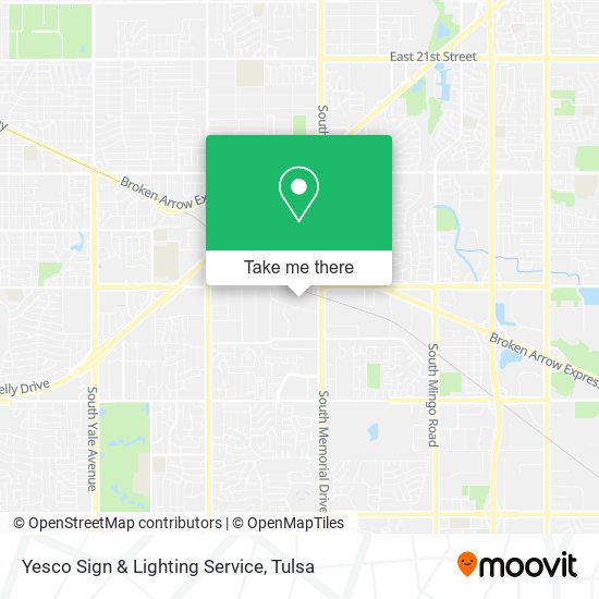 Mapa de Yesco Sign & Lighting Service