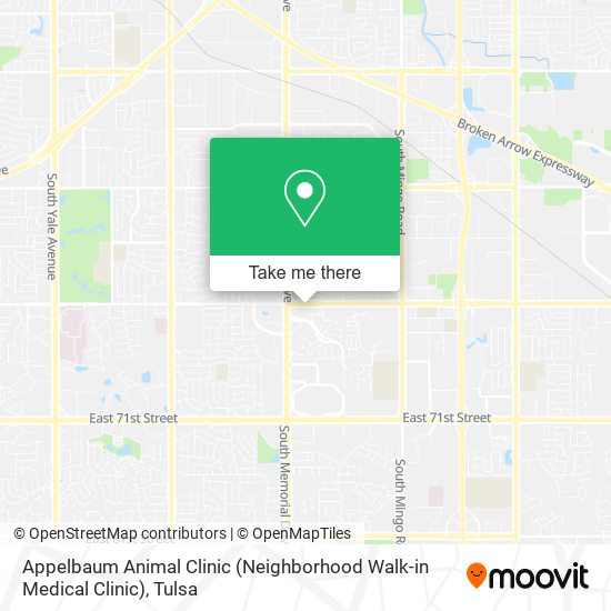 Mapa de Appelbaum Animal Clinic (Neighborhood Walk-in Medical Clinic)