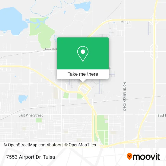 7553 Airport Dr map