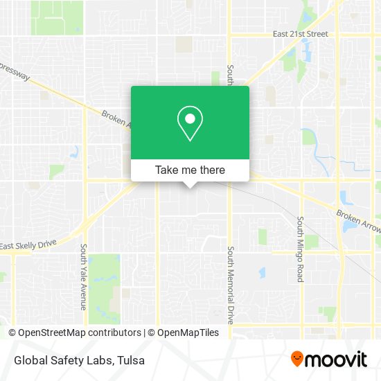 Global Safety Labs map