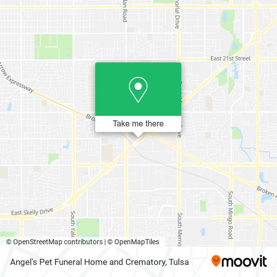 Angel's Pet Funeral Home and Crematory map