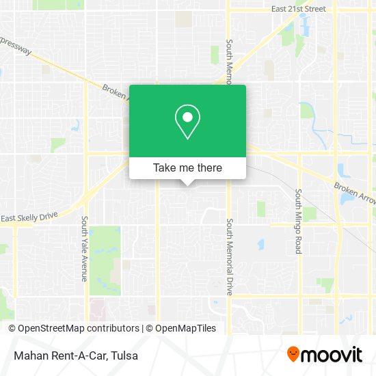 Mahan Rent-A-Car map