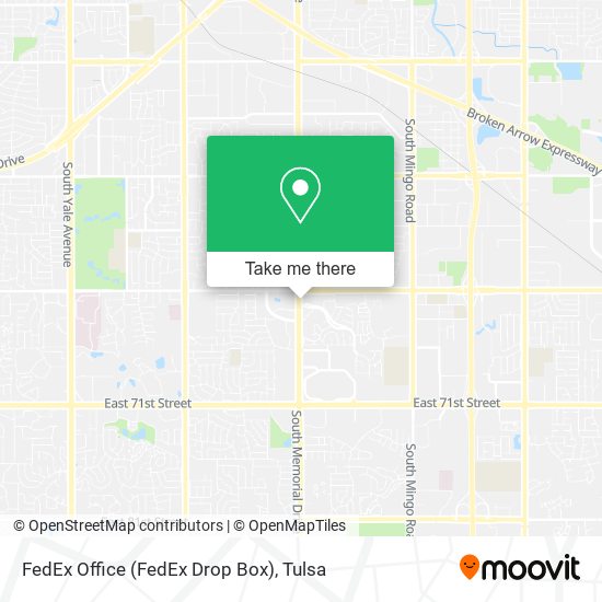 Mapa de FedEx Office (FedEx Drop Box)