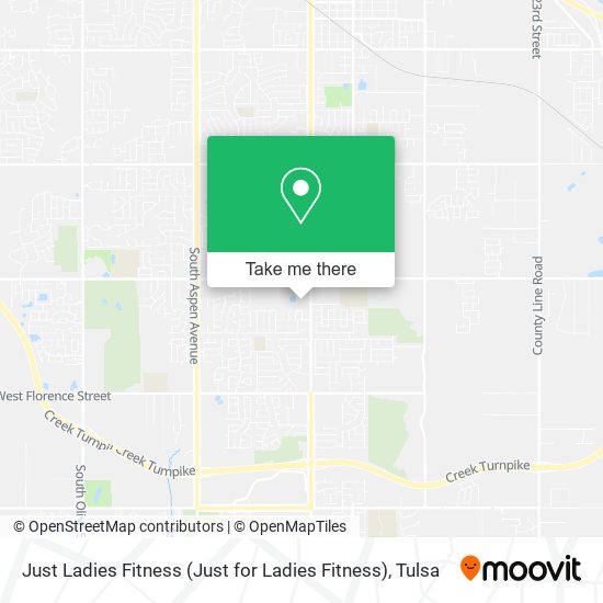 Mapa de Just Ladies Fitness