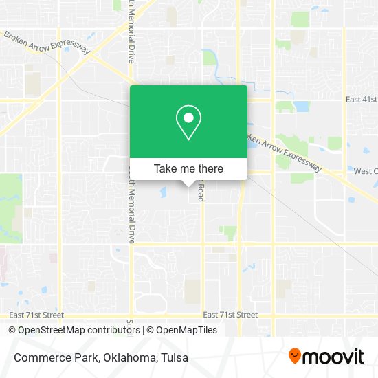 Commerce Park, Oklahoma map