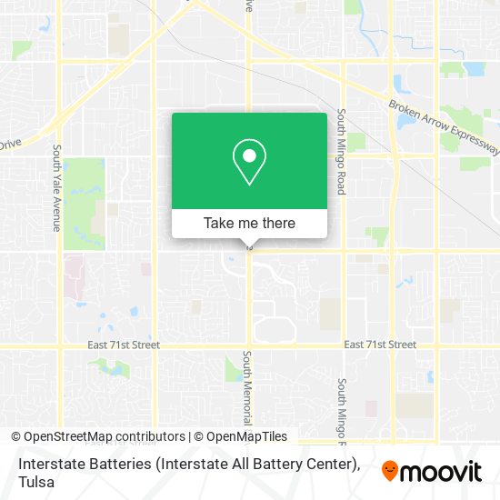 Interstate Batteries (Interstate All Battery Center) map