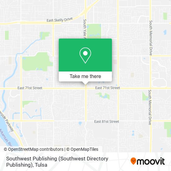 Mapa de Southwest Publishing (Southwest Directory Publishing)