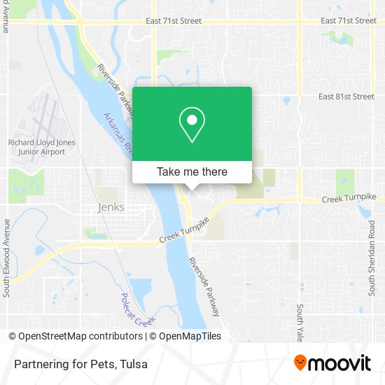 Partnering for Pets map