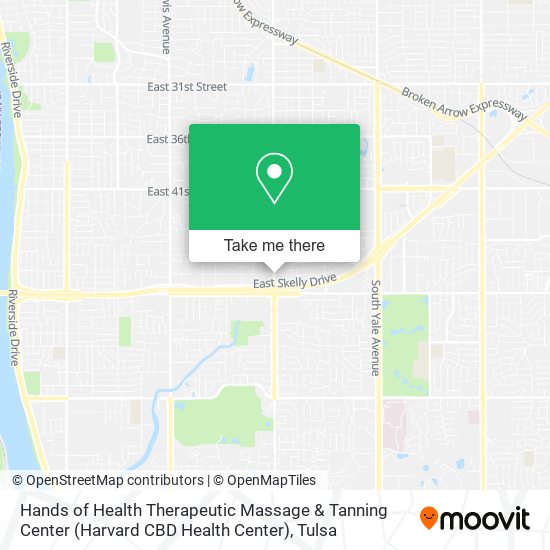 Mapa de Hands of Health Therapeutic Massage & Tanning Center (Harvard CBD Health Center)