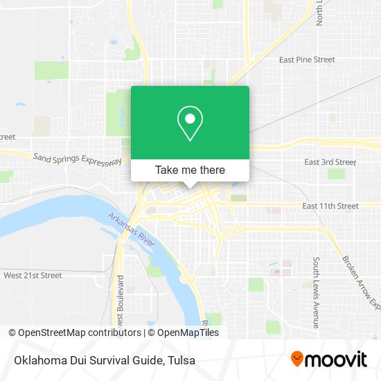 Oklahoma Dui Survival Guide map