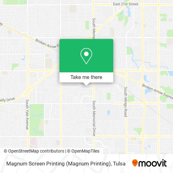 Magnum Screen Printing (Magnum Printing) map