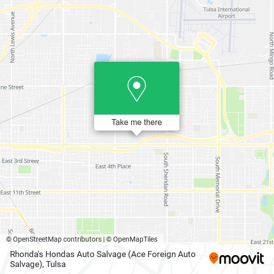 Rhonda's Hondas Auto Salvage (Ace Foreign Auto Salvage) map