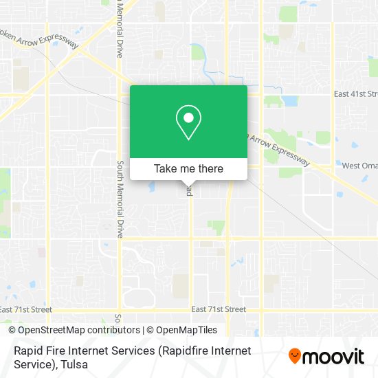 Rapid Fire Internet Services (Rapidfire Internet Service) map