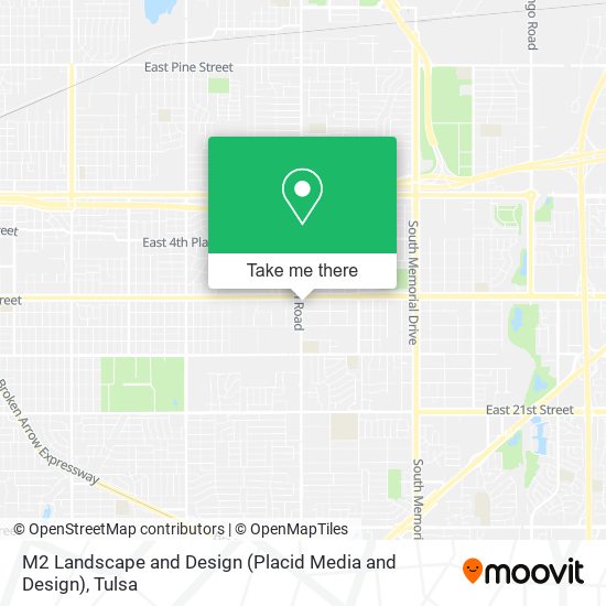 M2 Landscape and Design (Placid Media and Design) map