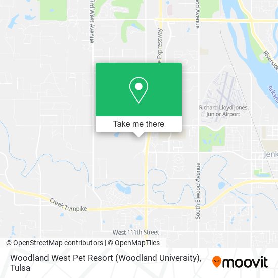 Woodland West Pet Resort (Woodland University) map