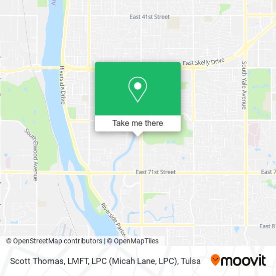 Scott Thomas, LMFT, LPC (Micah Lane, LPC) map