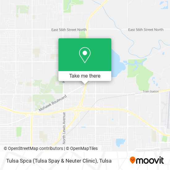 Mapa de Tulsa Spca (Tulsa Spay & Neuter Clinic)