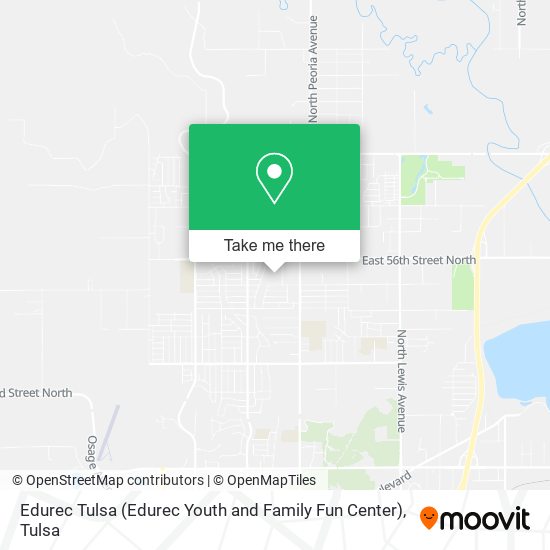 Edurec Tulsa (Edurec Youth and Family Fun Center) map