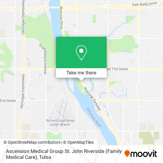 Ascension Medical Group St. John Riverside (Family Medical Care) map