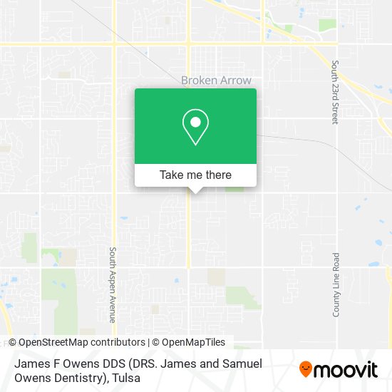 James F Owens DDS (DRS. James and Samuel Owens Dentistry) map