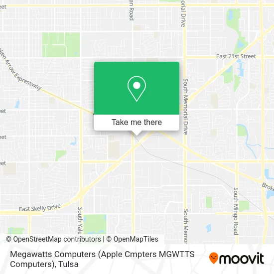 Megawatts Computers (Apple Cmpters MGWTTS Computers) map