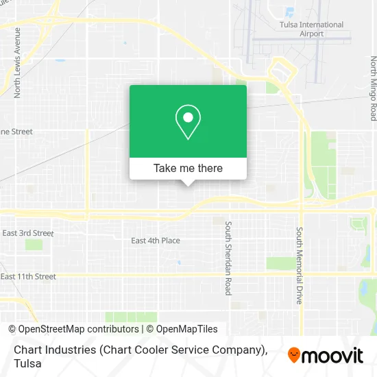 Chart Industries (Chart Cooler Service Company) map