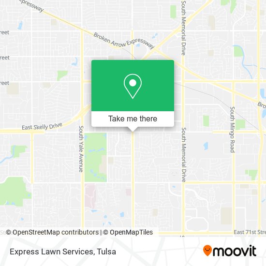 Express Lawn Services map