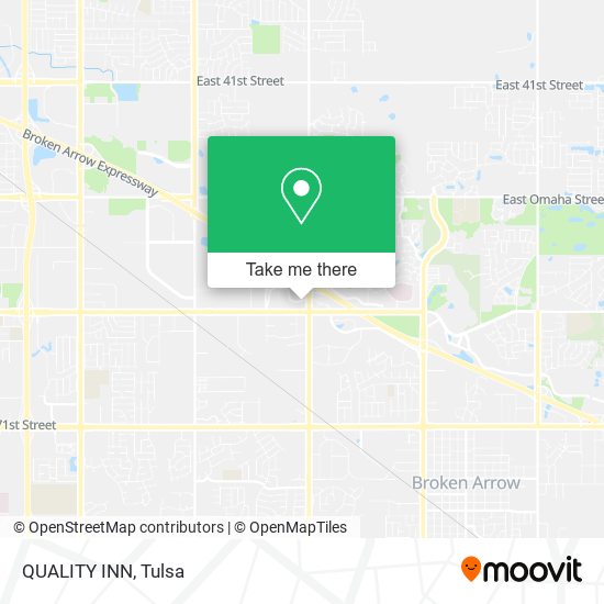 QUALITY INN map