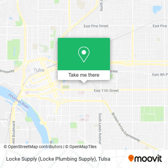 Mapa de Locke Supply (Locke Plumbing Supply)