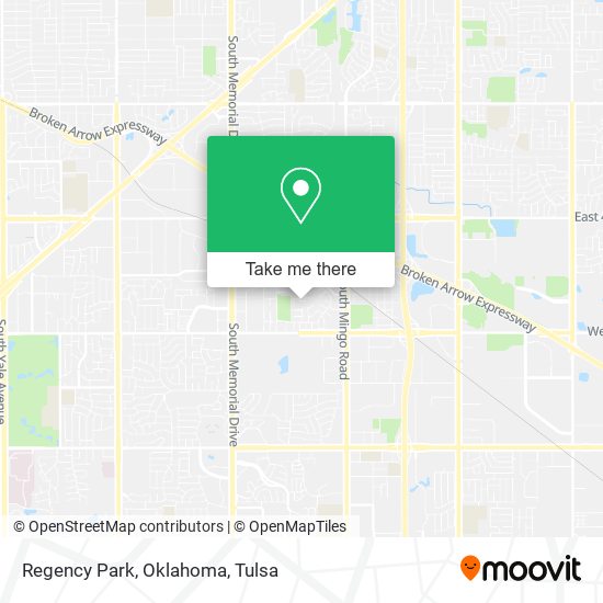 Regency Park, Oklahoma map