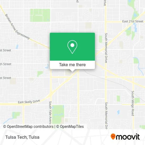 Tulsa Tech map